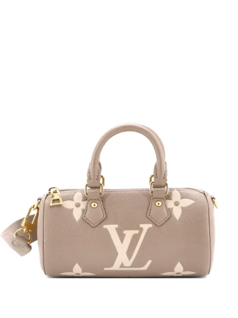 Louis Vuitton Pre-Owned 2021-2025 Papillon Handbag Bicolor Monogram Empreinte Giant BB crossbody bag