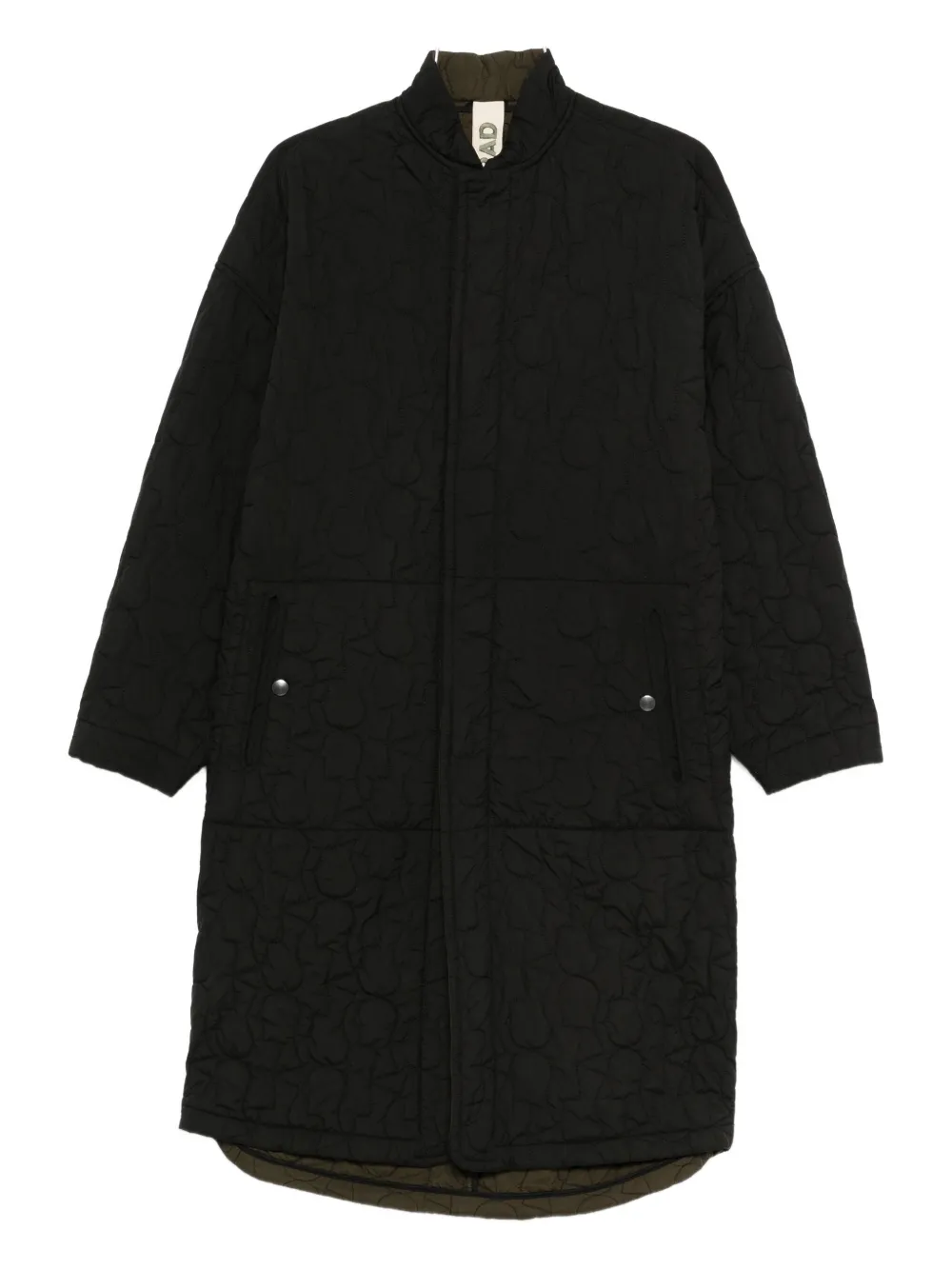 KONRAD Petra quilted coat - Nero