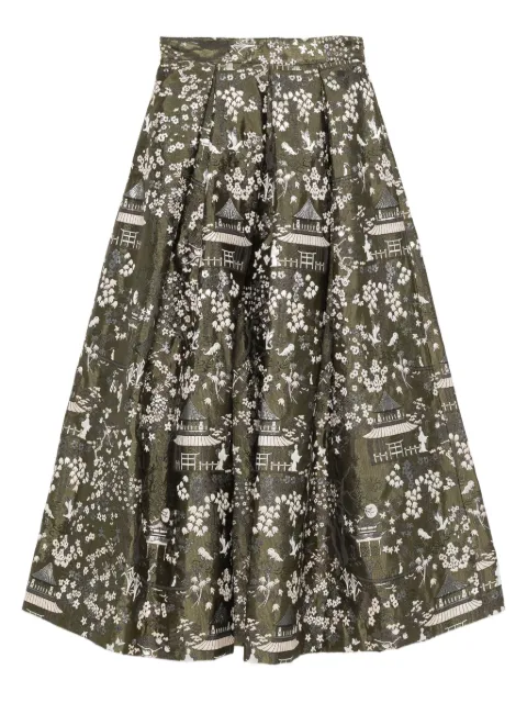 Lunatica Milano floral print skirt