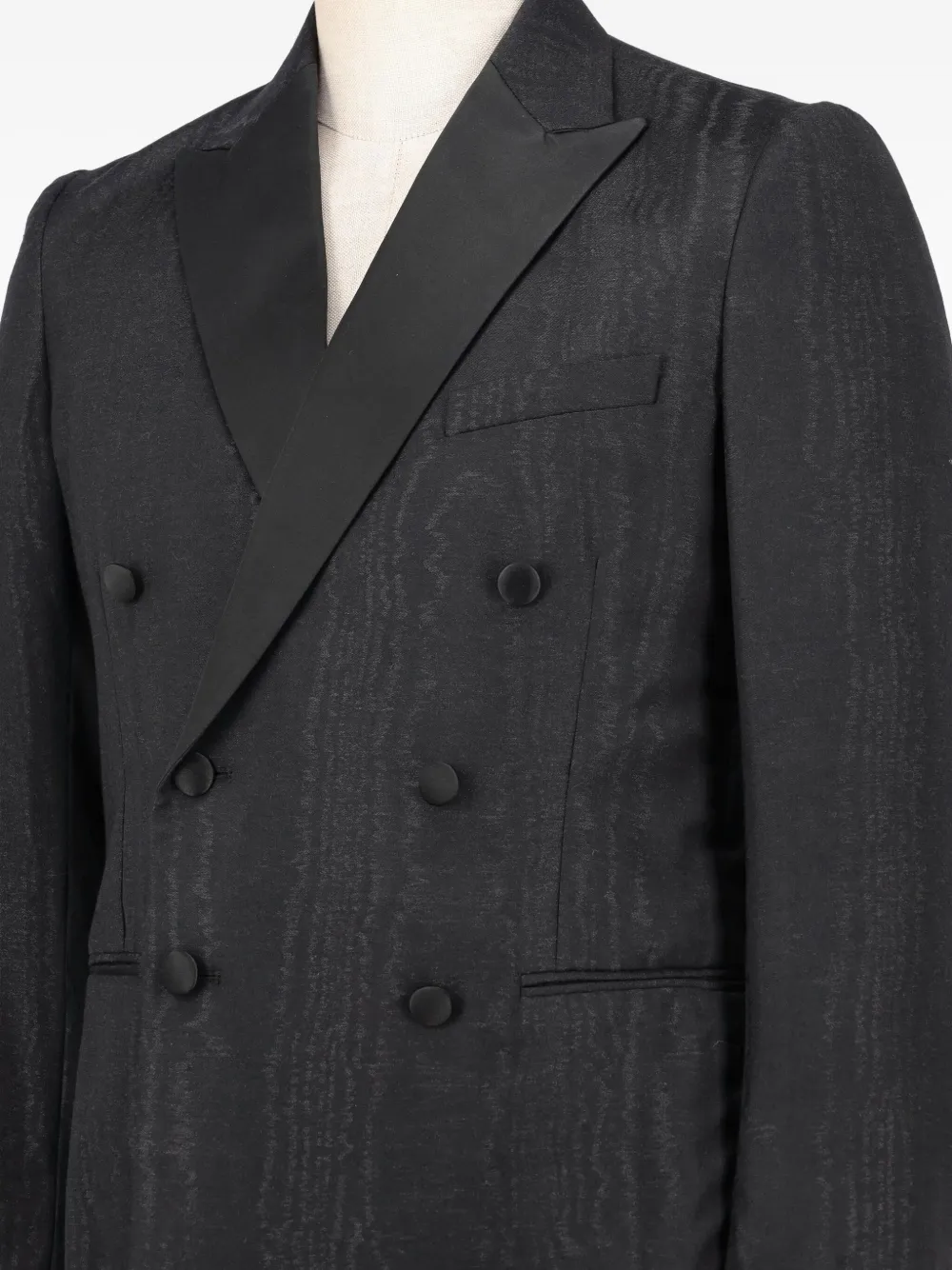 Pre-owned Christian Pellizzari Double-breasted Suit In Black
