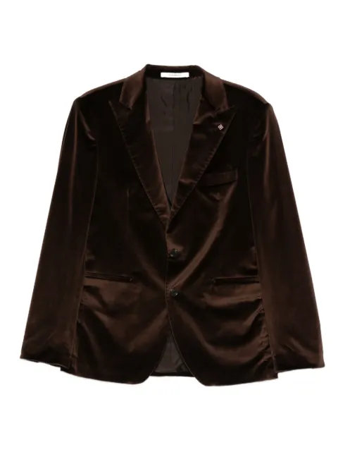 Tagliatore notch-lapel pocket blazer