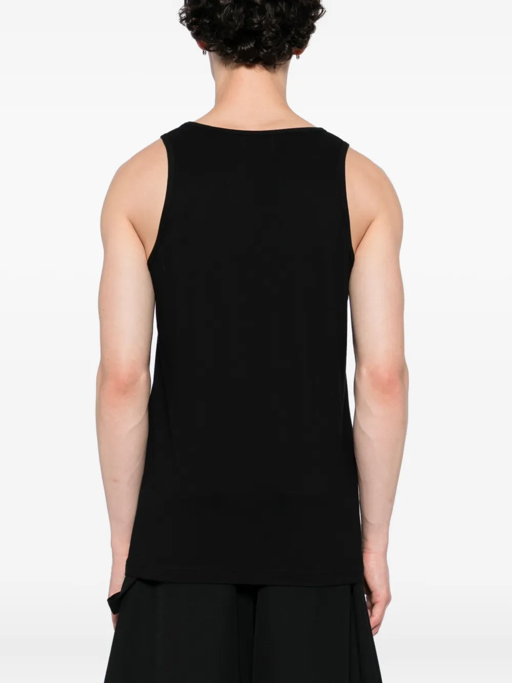 Comme Des Garçons Shirt Katoenen tanktop Zwart