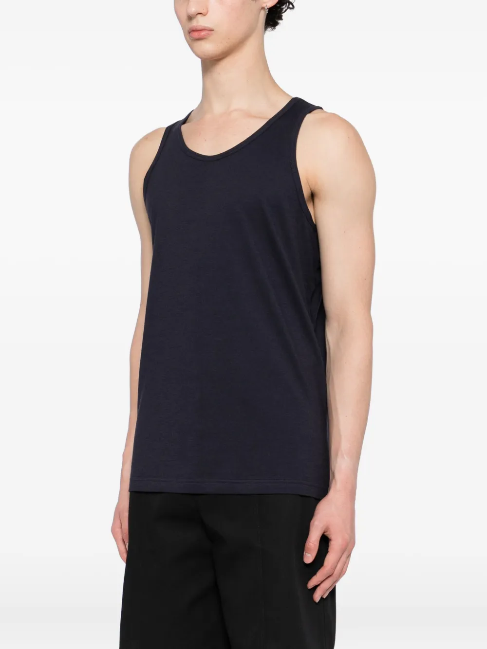 Comme Des Garçons Shirt Katoenen gilet Blauw