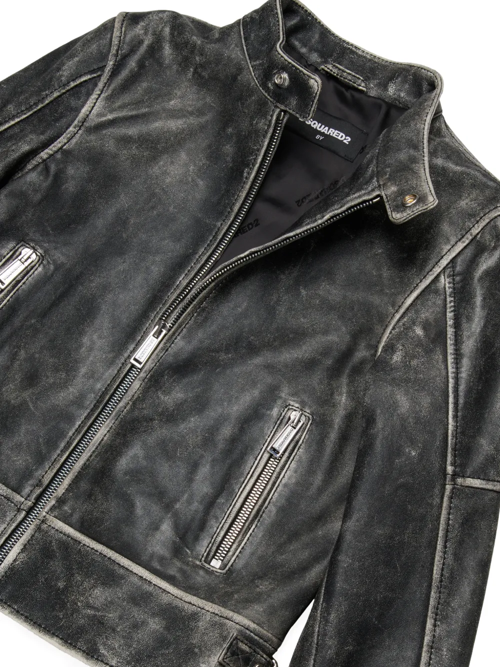 Faded Leather Jacket