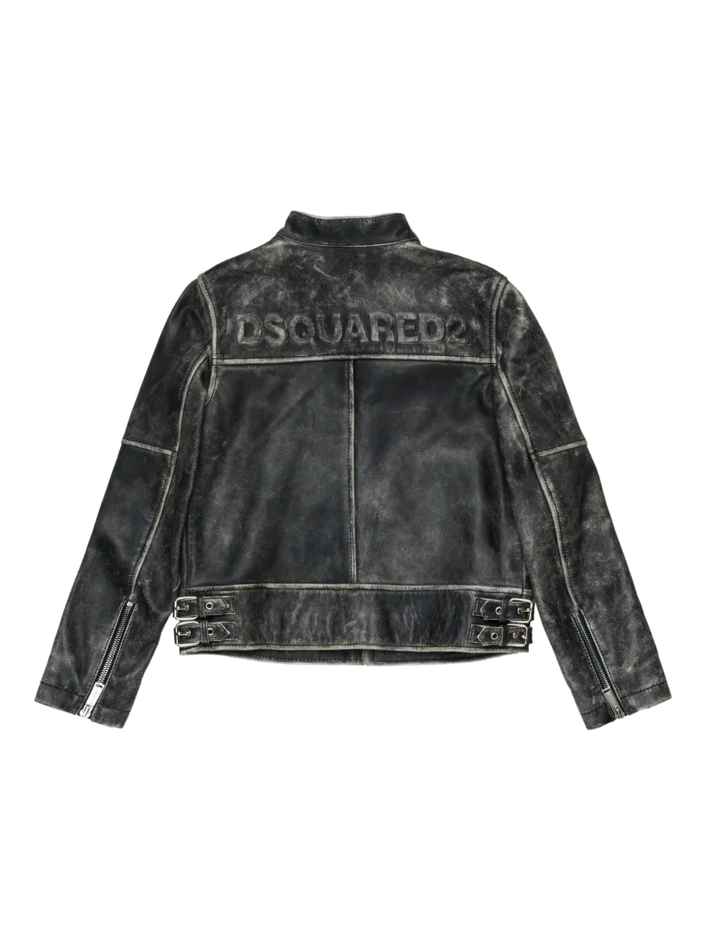 Faded Leather Jacket