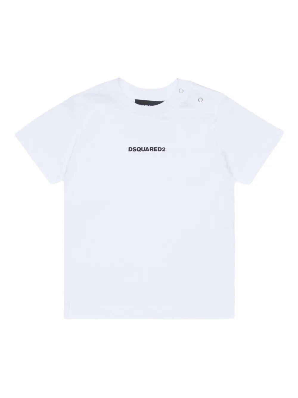 DSQUARED2 KIDS playera de algodón con logo estampado | blanco | Image 1