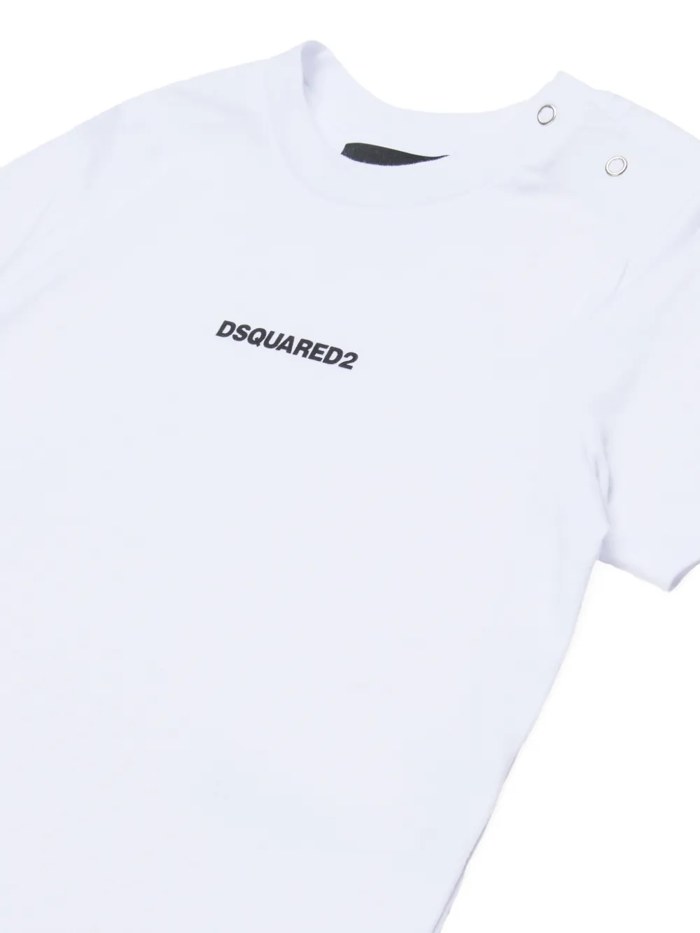  Dsquared2 Kids Logo-print Cotton T-shirt - White 