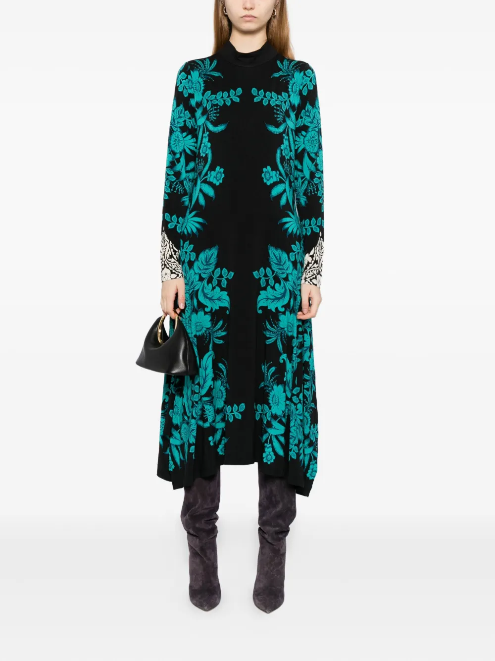 Johnny Was The Janie Favourite jurk - Zwart