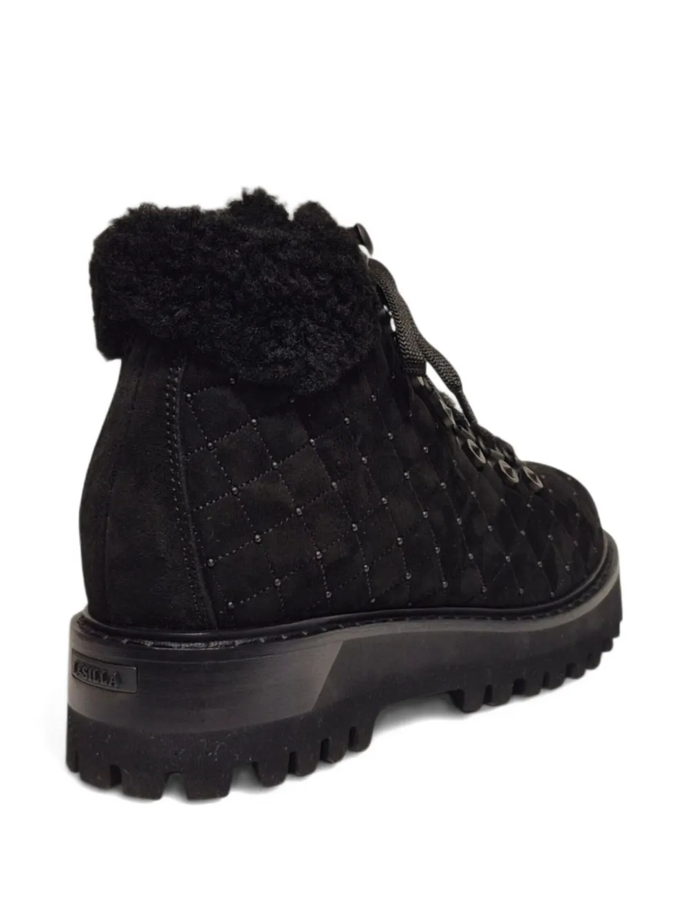 Le Silla 40 mm Ghetele St. Moritz gewatteerde laarzen Zwart