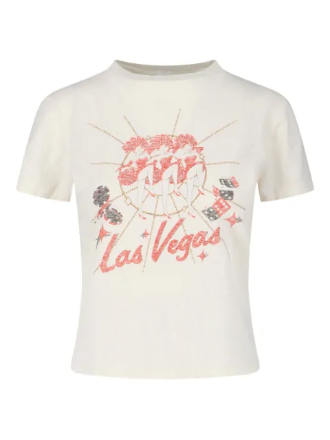 RE/DONE vegas-graphic T-shirt