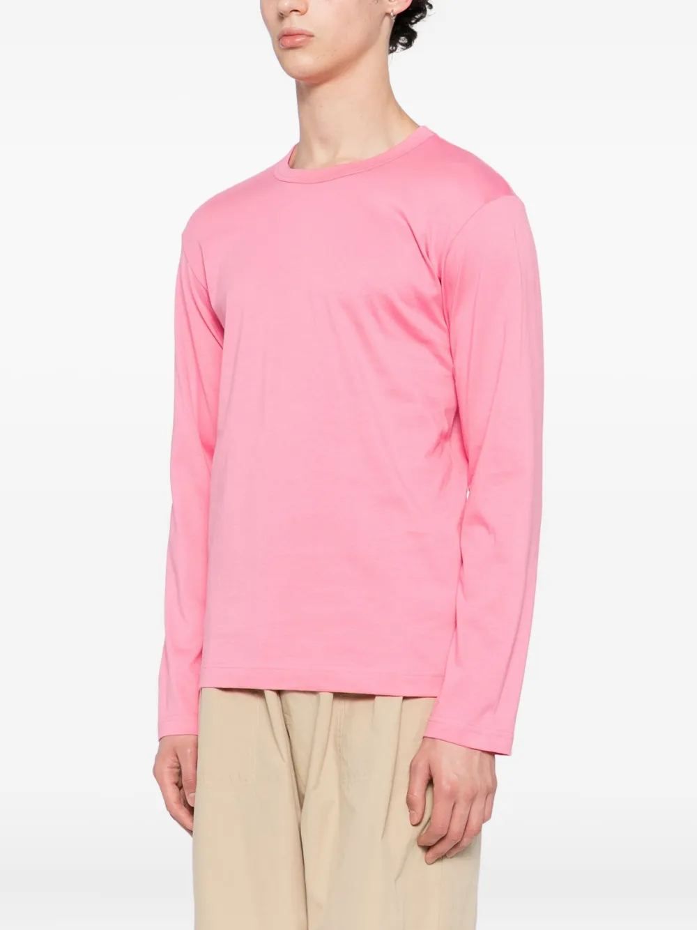 Comme Des Garçons Shirt Katoenen T-shirt Roze