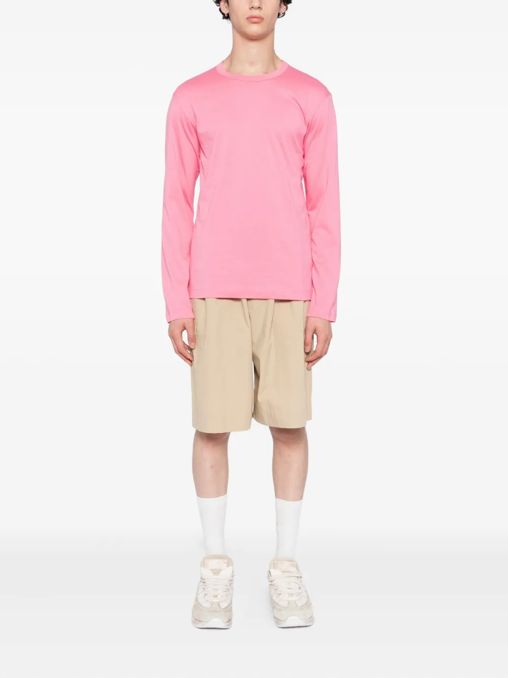 Comme Des Garçons Shirt Katoenen T-shirt - Roze