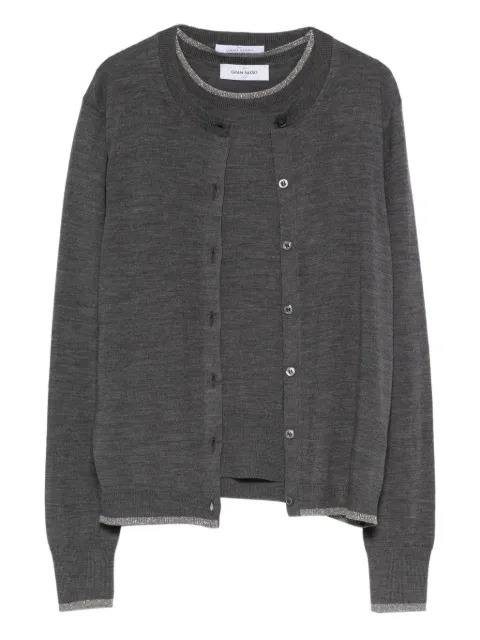 Gran Sasso set de dos cárdigan con botones