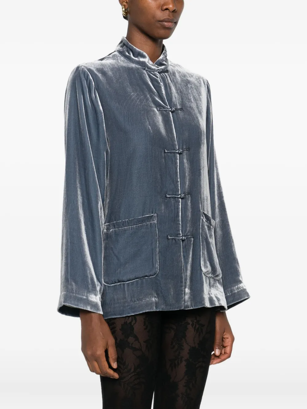 Yali Pocket Jacket In Blue