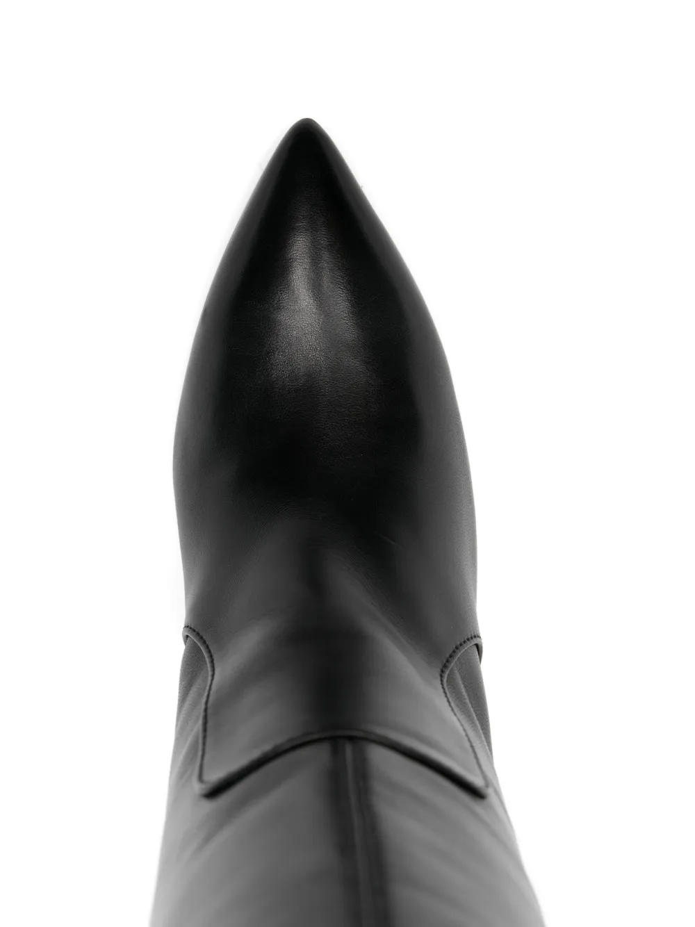 Via Roma 15 Leren laarzen Zwart