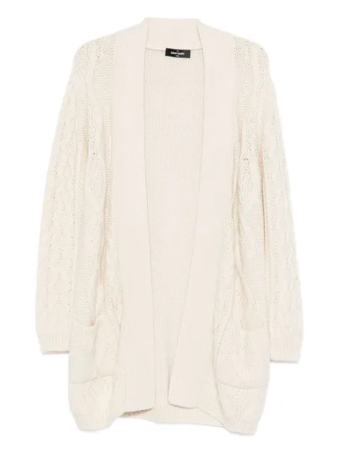 Gran Sasso cable-knit pockets cardigan