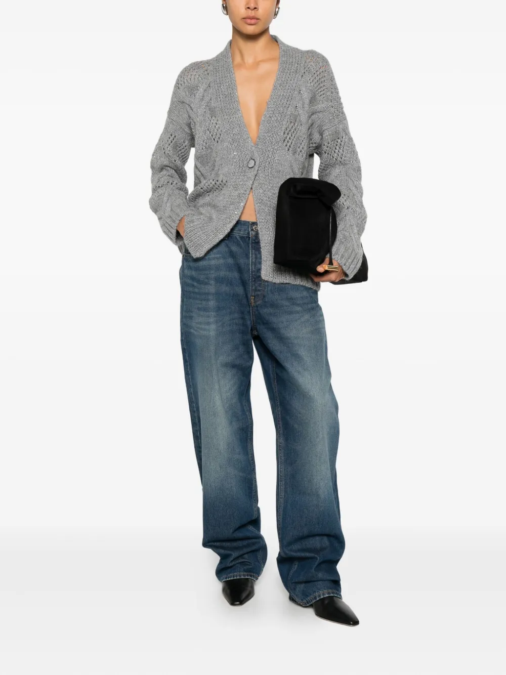 Gran Sasso cárdigan con botones | Cárdigans | Image 2