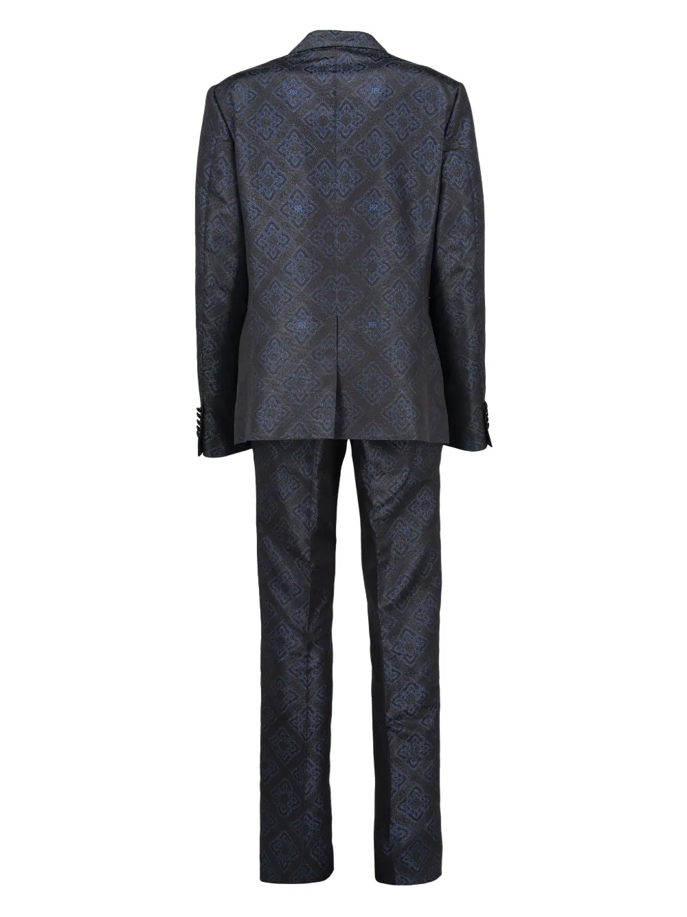 John Richmond Vintage button-fastening pattern suit | Image 2
