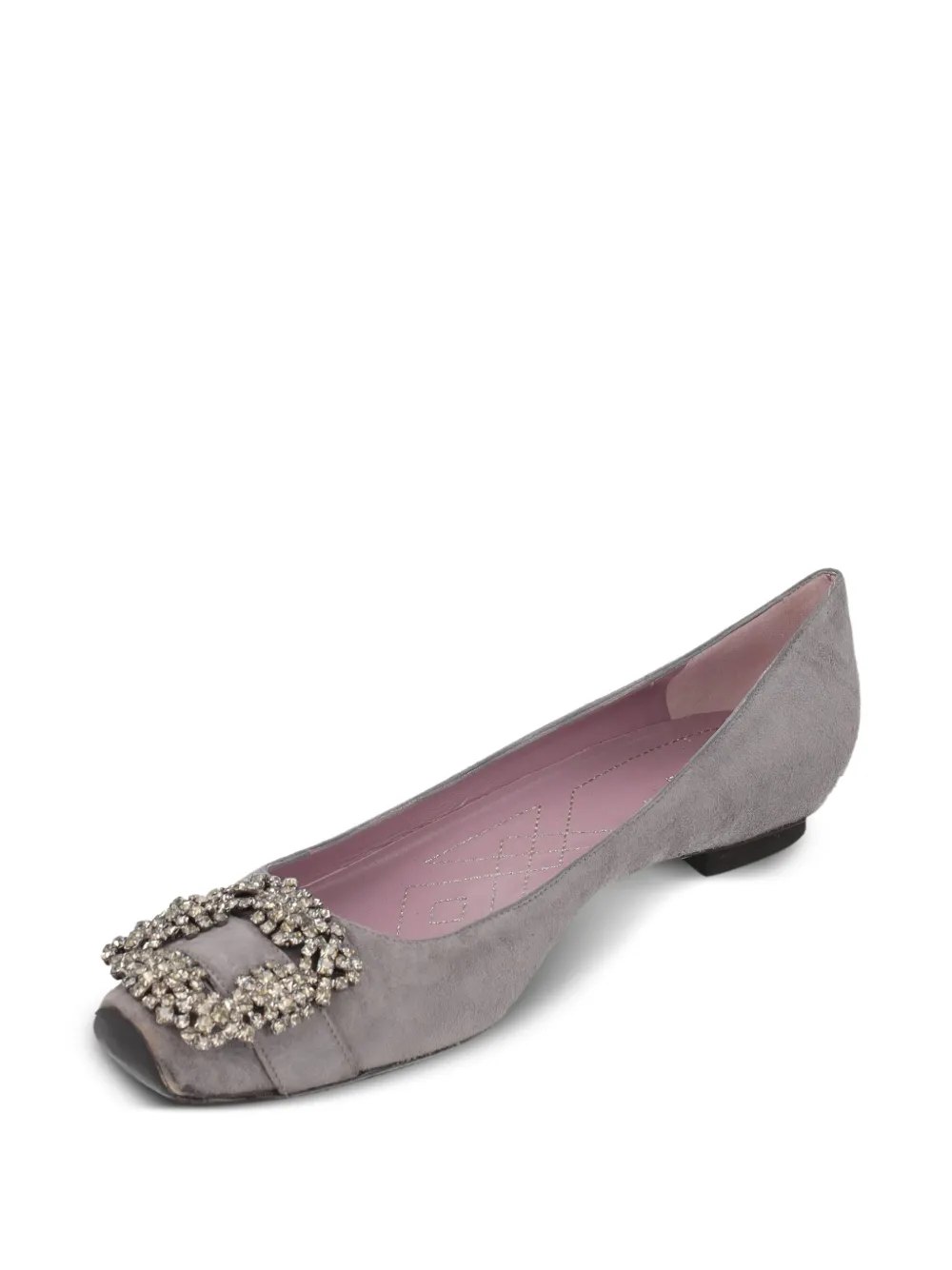 Alberta Ferretti sandalias con hebilla de strass | Image 2