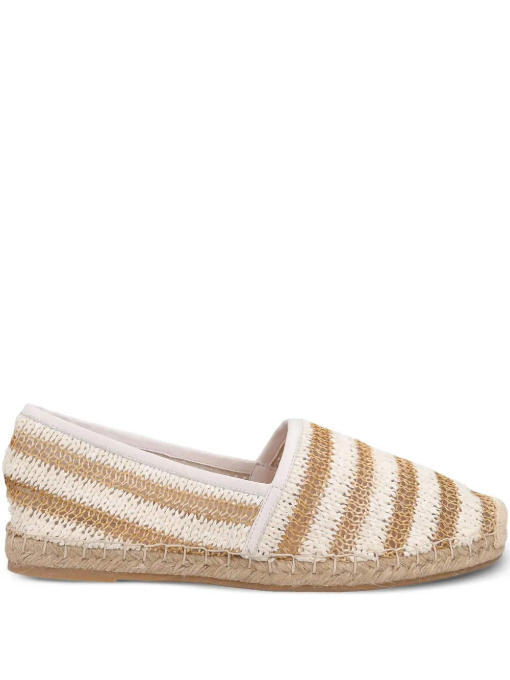 Ermanno Scervino striped espadrilles | White | Image 1