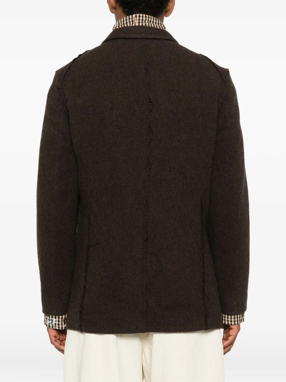 Undercover Blazer met enkele rij knopen Bruin