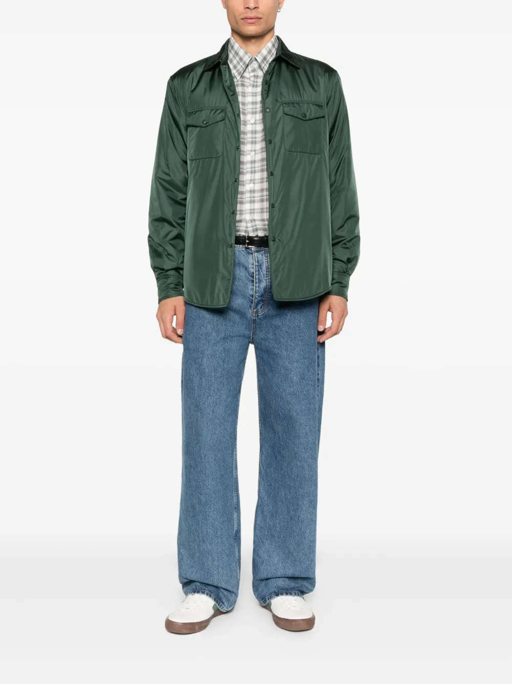 ASPESI 13 Piu overhemd - Groen