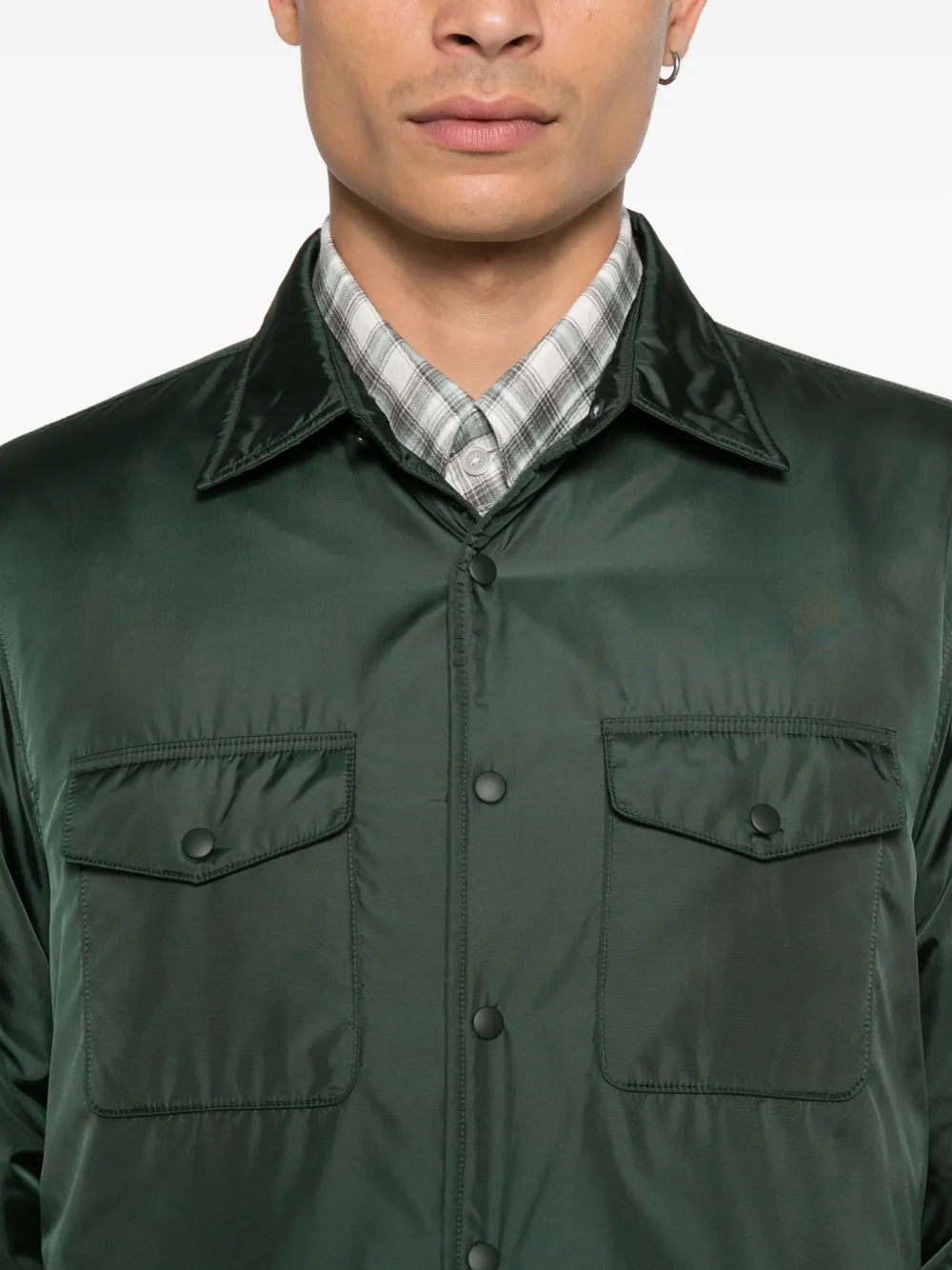 Aspesi 13 Piu Shirt In Green