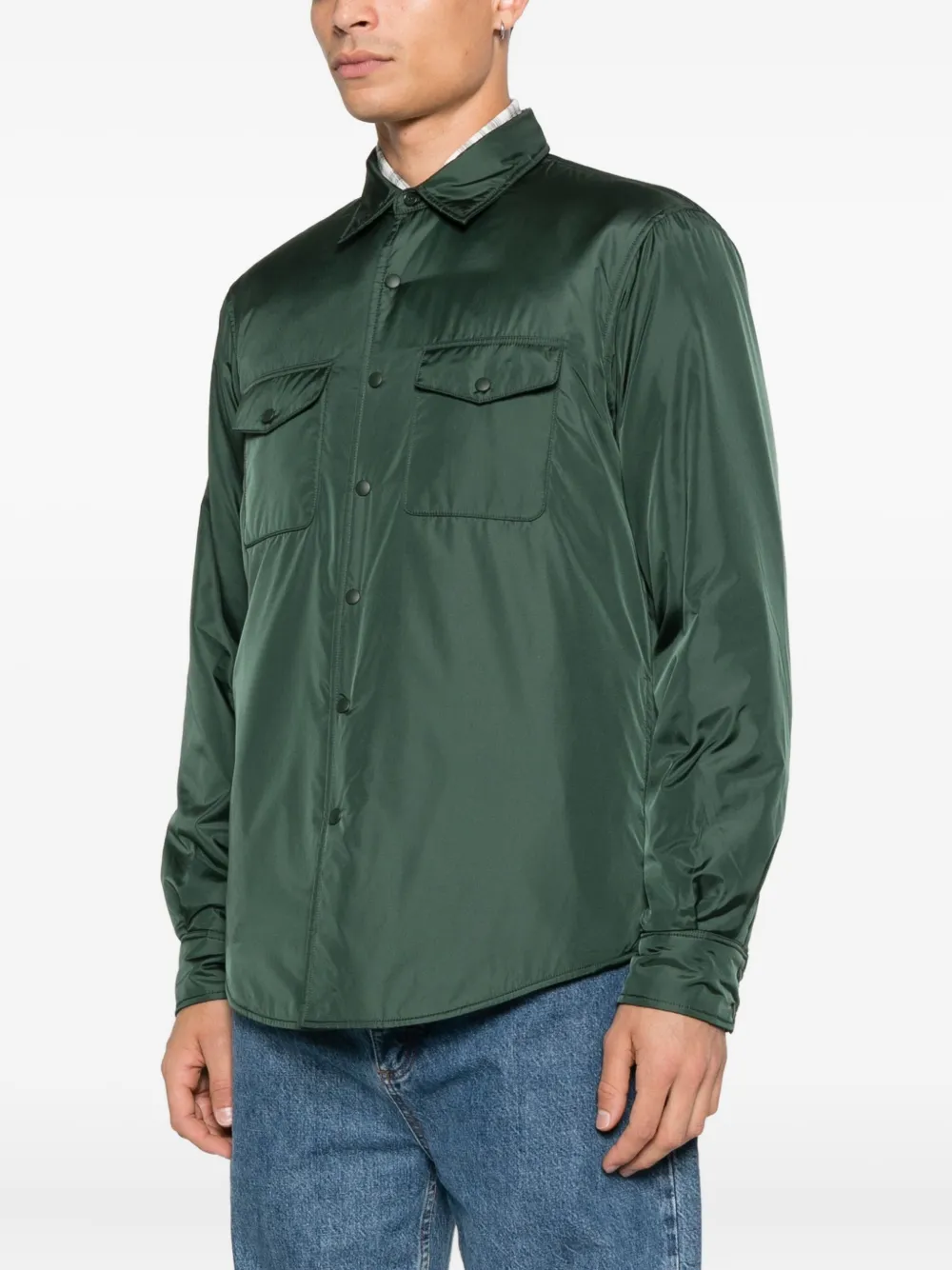 Aspesi 13 Piu Shirt In Green