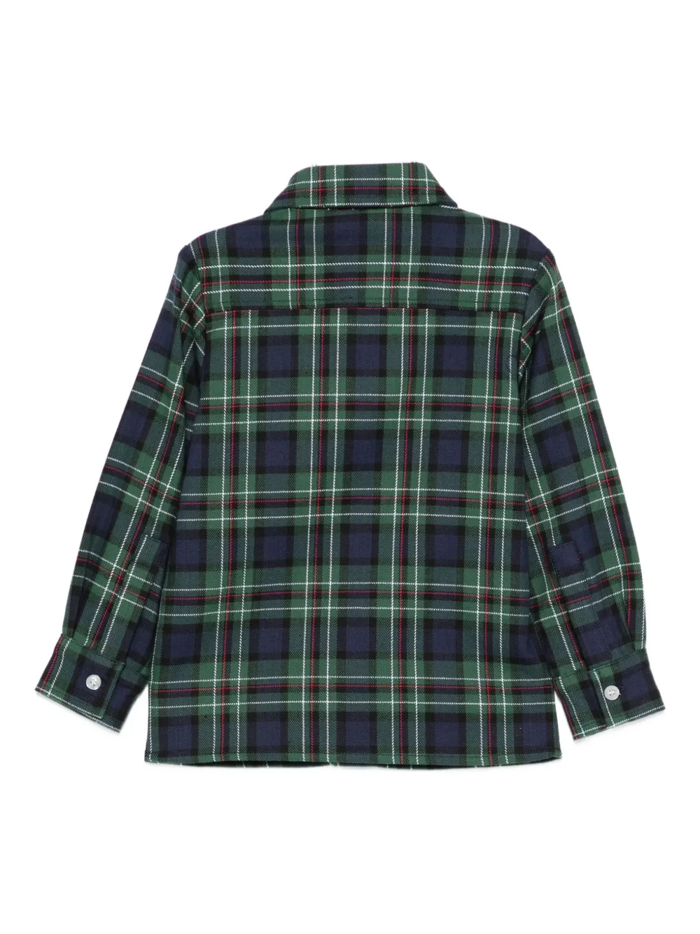 TRUSSARDI JUNIOR plaid embroidered shirt | Shirts | Image 2