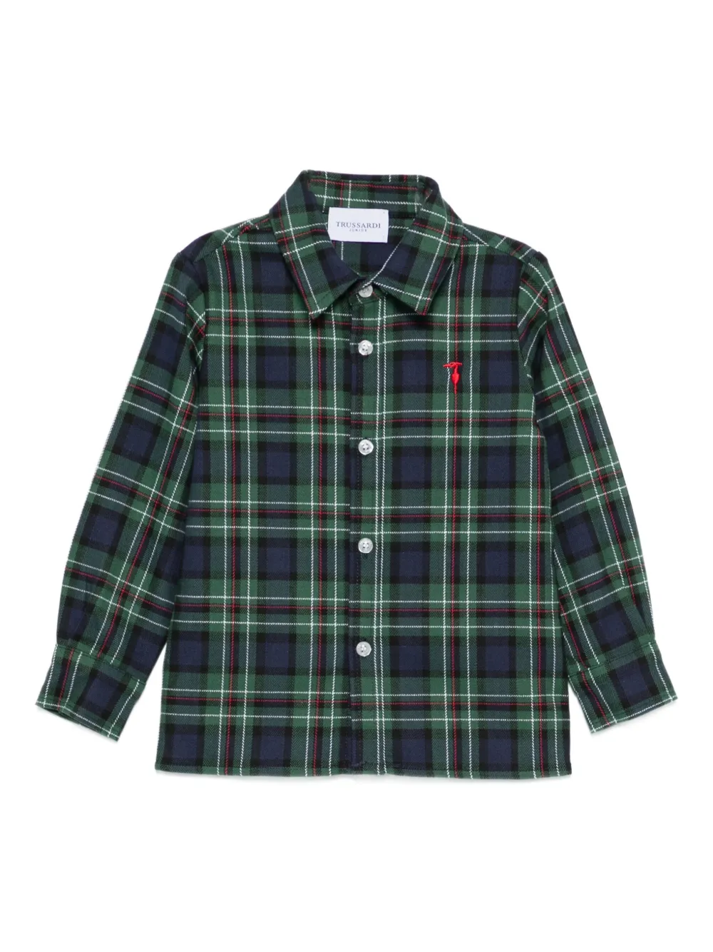 TRUSSARDI JUNIOR plaid...