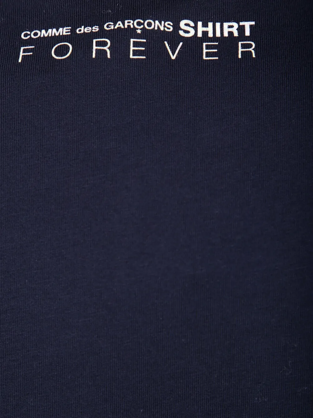 Comme Des Garçons Shirt Forever T-shirt Blauw