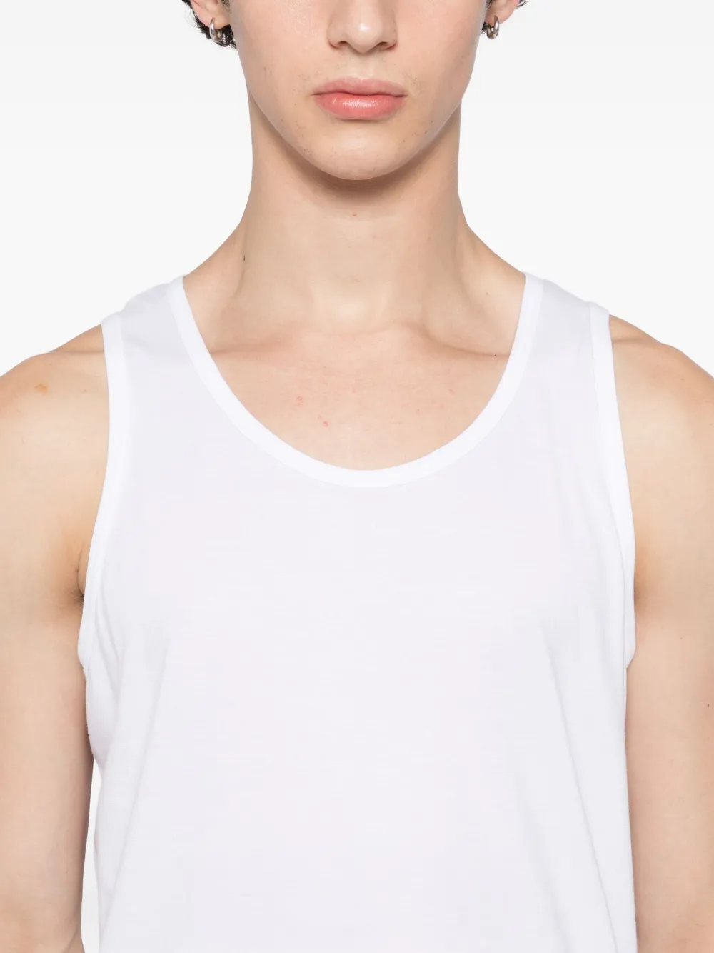 Comme Des Garçons Shirt Katoenen gilet Wit