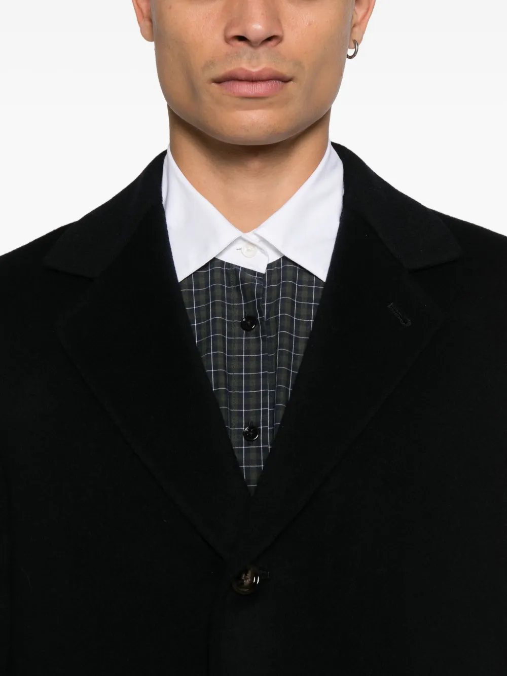 ASPESI Jas met zak Blauw