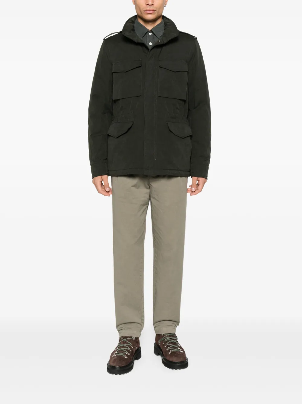 ASPESI flap-pockets collared jacket | Military Jackets | Image 2