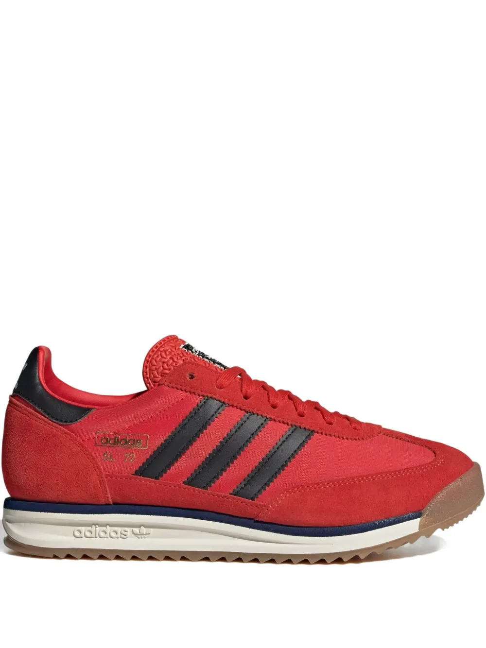 Adidas SL 72 RS striped low-top sneakers Rood