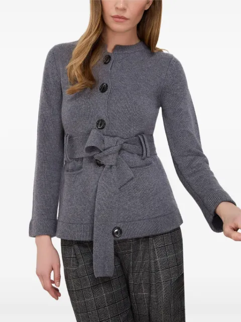 JANE Winter belted cardigan