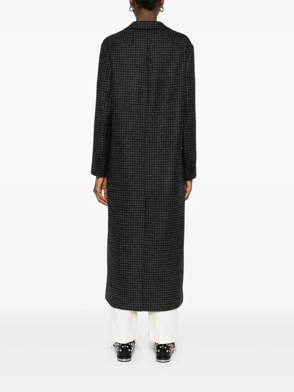 ASPESI Jas met enkele rij knopen Zwart