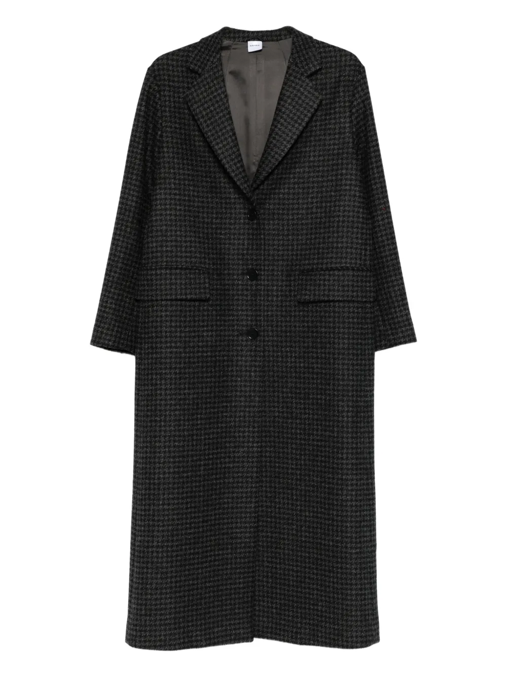ASPESI single-breasted coat | Black | Image 1