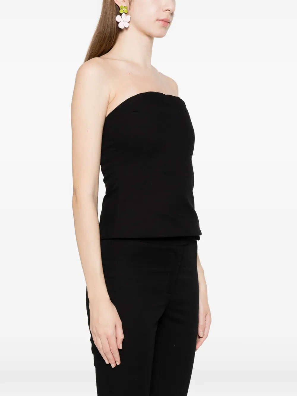 ALFIE The Bustier top Zwart