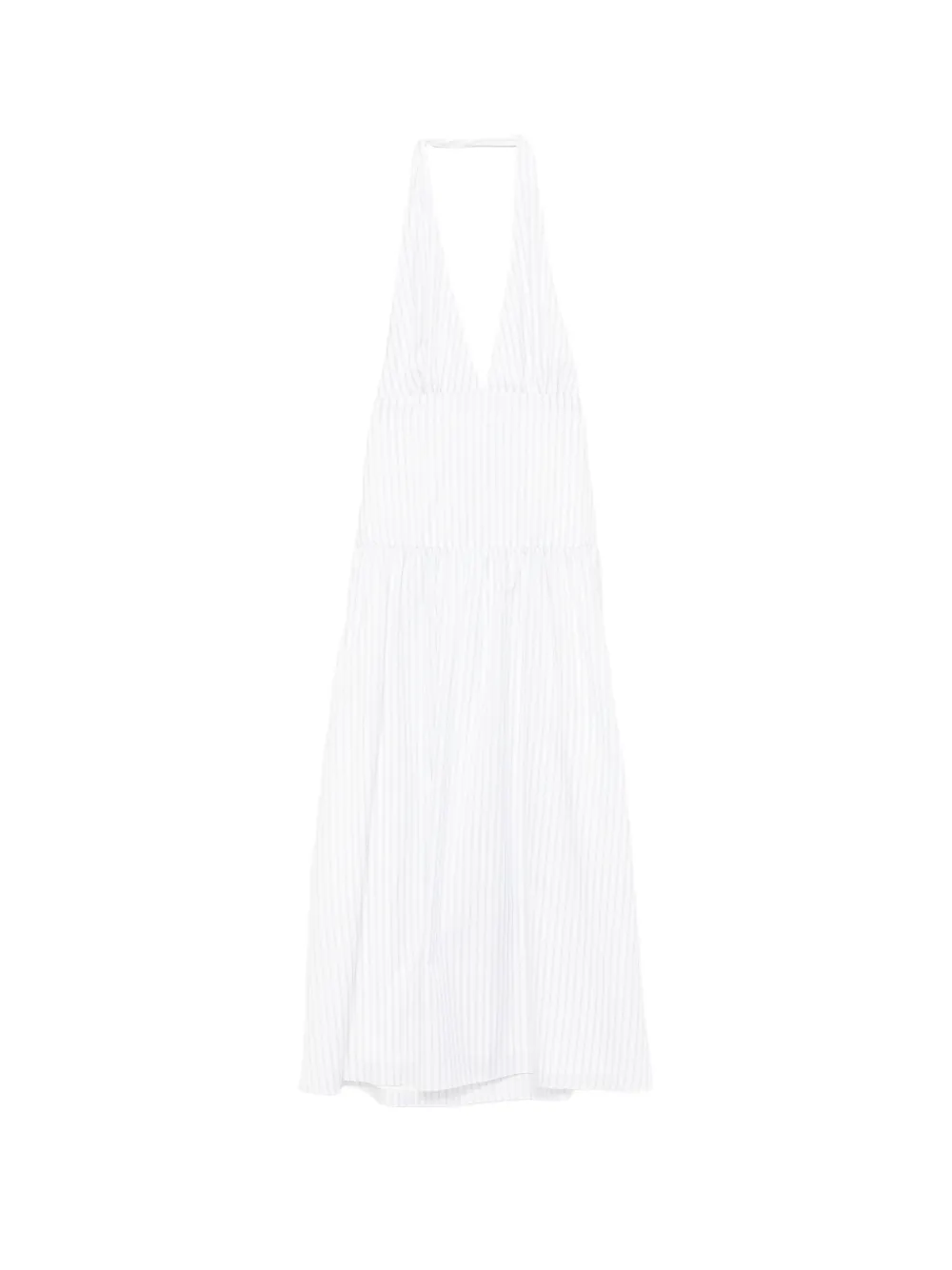 ALFIE Lilly halterneck midi dress - Bianco
