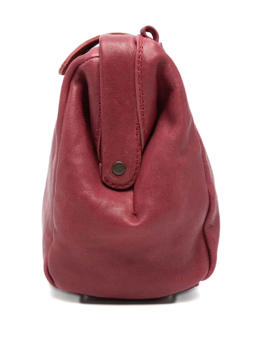 Sommet Leather Cross Body Bag In Purple