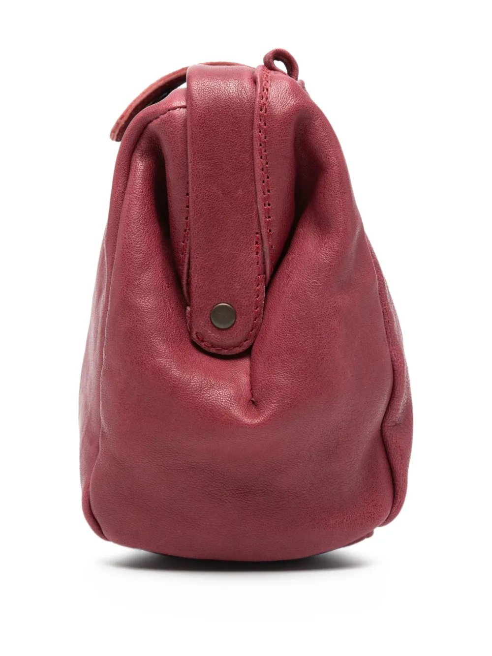 SOMMET Leren crossbodytas Paars