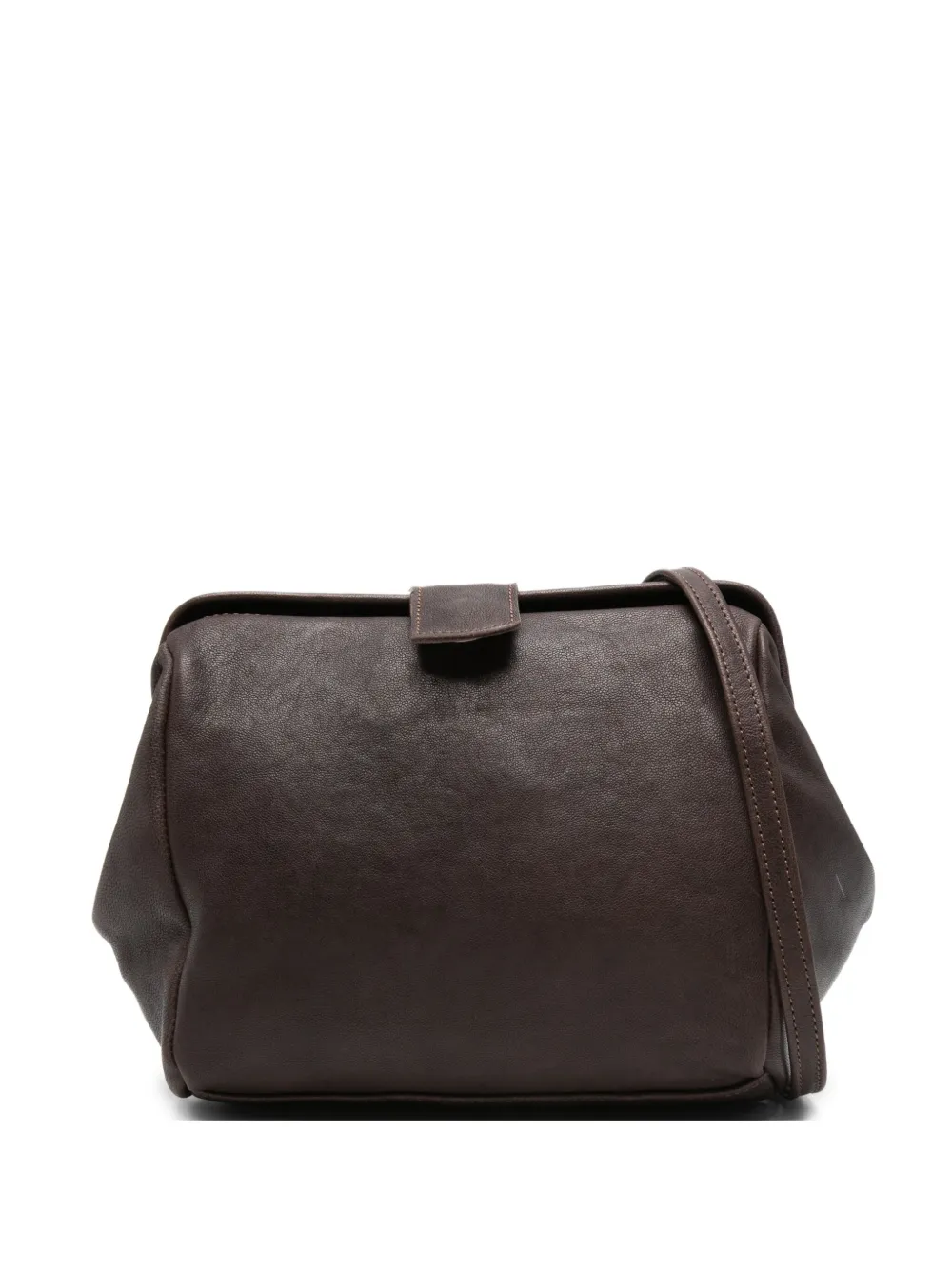 SOMMET leather cross body bag | Brown | Image 1