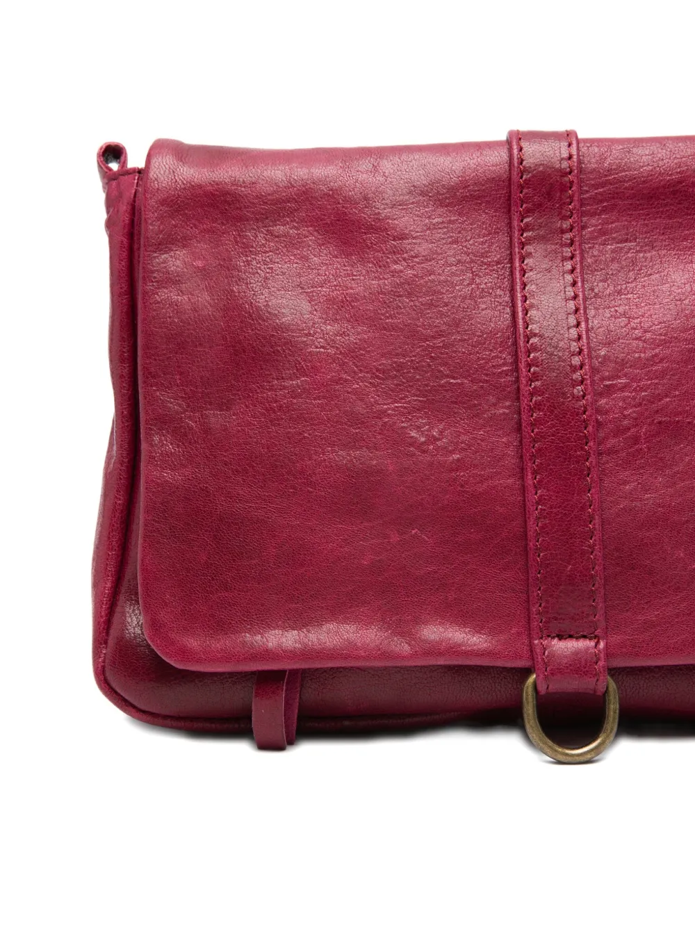 Sommet D-ring Cross Body Bag In Purple