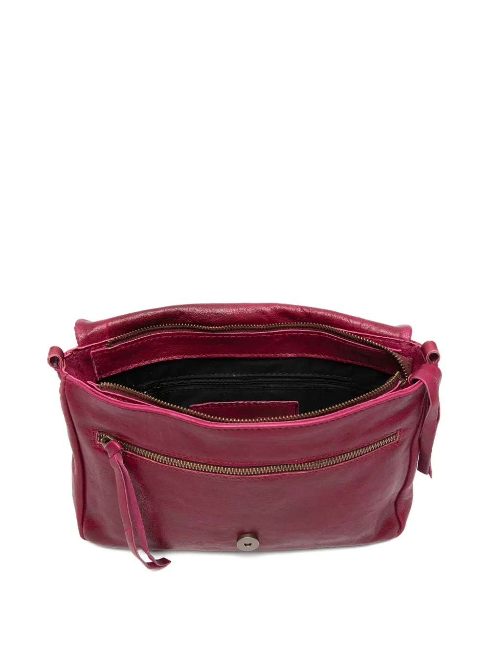 Sommet D-ring Cross Body Bag In Purple