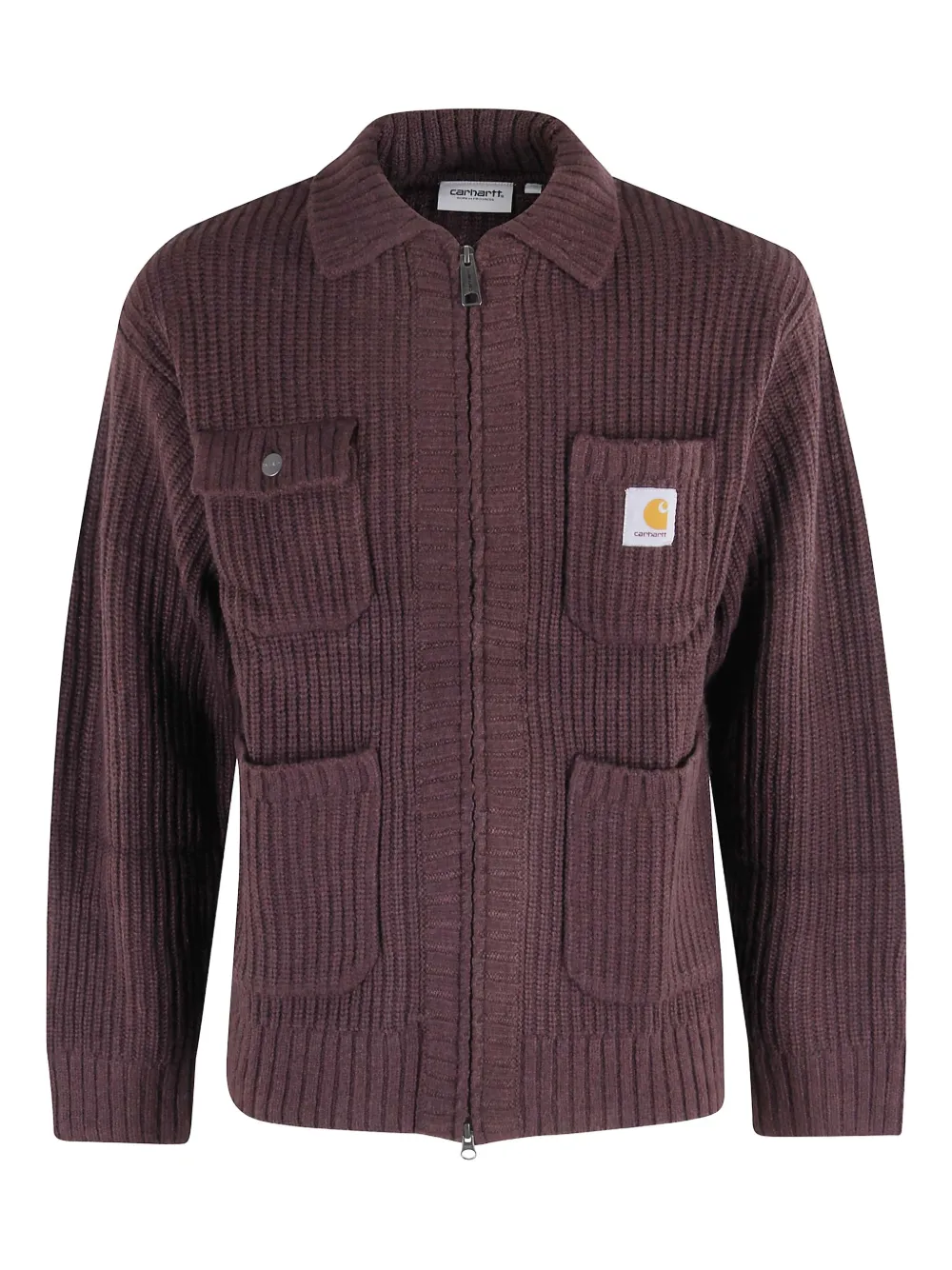 Carhartt Chore Zip-up Pocket Cardigan In Multi