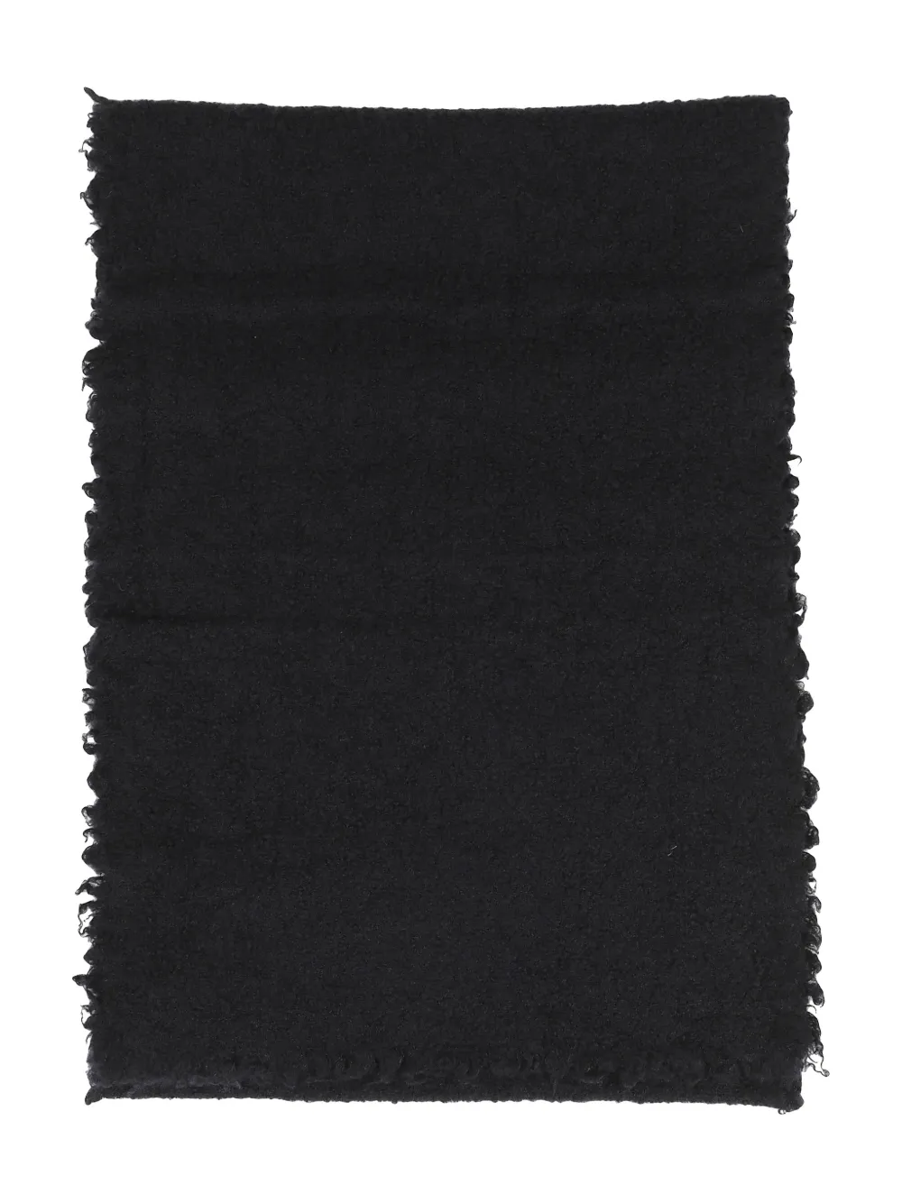 Faliero Sarti Alexina ruffled scarf - Nero