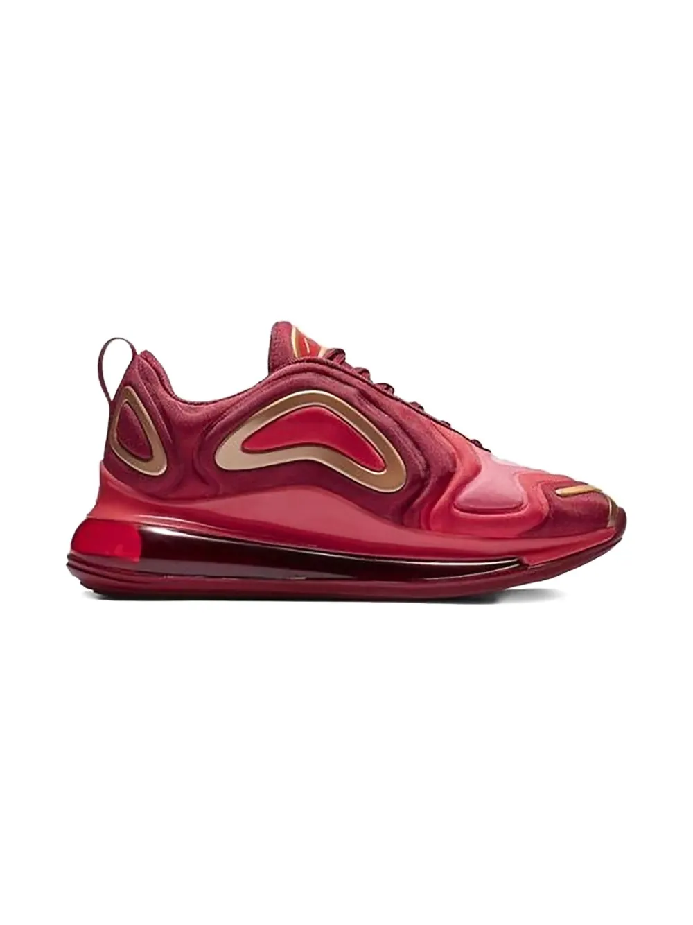 Nike Kids Air Max 720 Red/Gold sneakers - Rood
