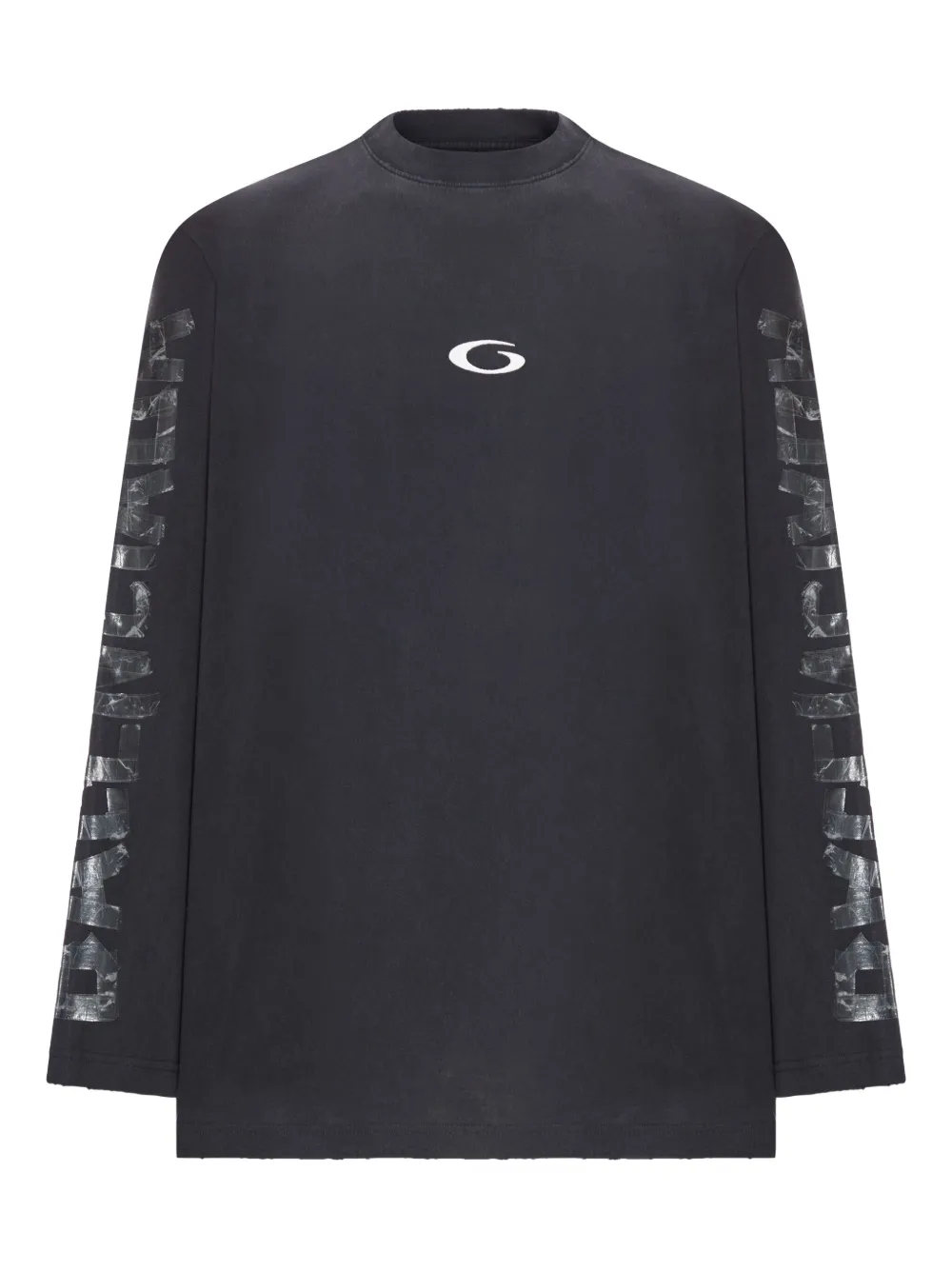 Balenciaga long-sleeve T-shirt - ブラック Balenciaga long-sleeve T-shirt - ブラック