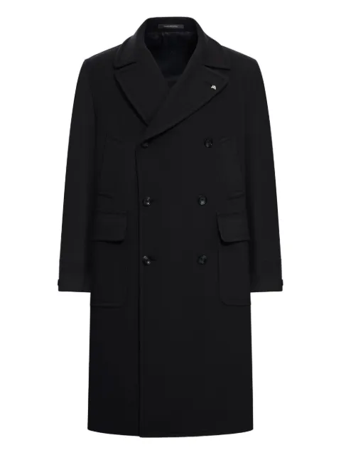 Tagliatore abrigo de lana con doble botonadura